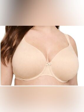 Cacique Womens‎ 40H Beige Unlined Full Coverage Underwire Bra NWOT